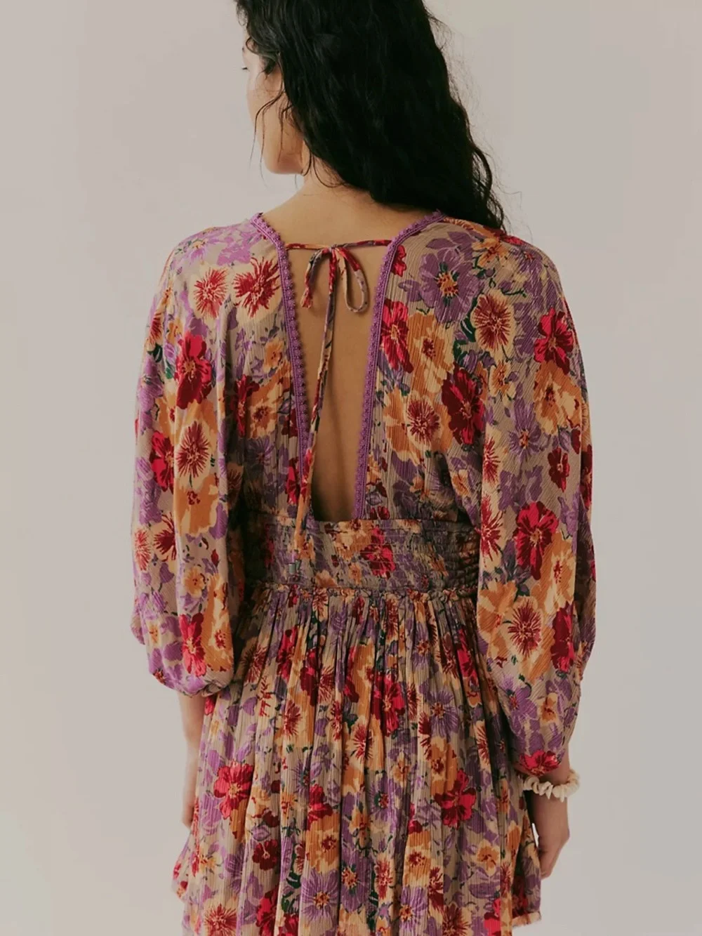 Free People Sweet Dreams Printed Mini Dress